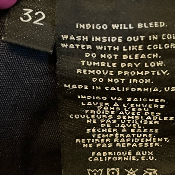 J Brand indigo blue denim jeans size 32 - Picture 7 of 13